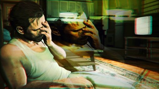 Die Spannung im Computerspiel  „Max Payne“  (hier ein Szenenfoto) lebt  von den Albträumen, die den Antihelden  einholen. Foto: StZ