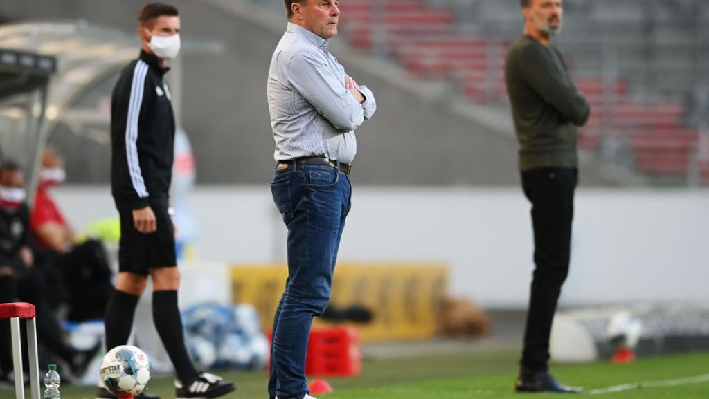 VfB Stuttgart gegen Hamburger SV: HSV-Coach Hecking zeigt sich nach später Niederlage kämpferisch