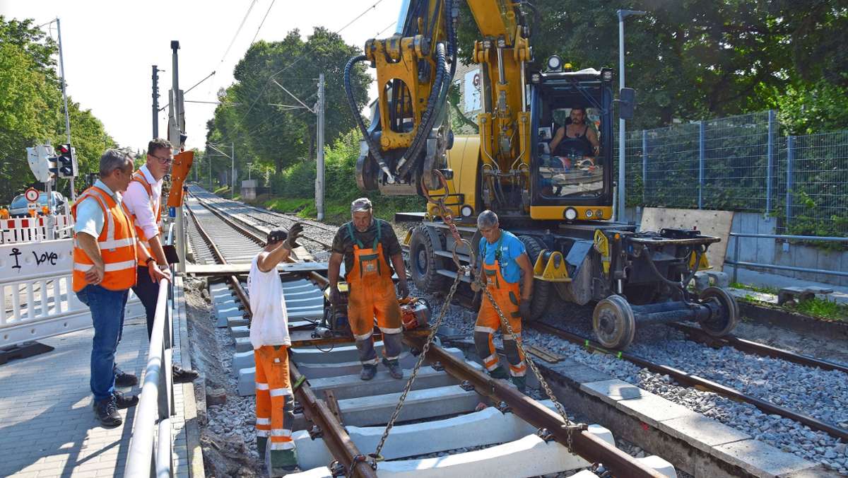 Sanierung Stuttgarter Stadtbahnstrecke: Auf der Spur der Gleise