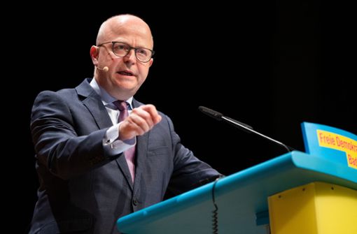 FDP-Landeschef Michael Theurer wird Staatssekretär im Ministerium für Verkehr. Foto: dpa/Christoph Schmidt