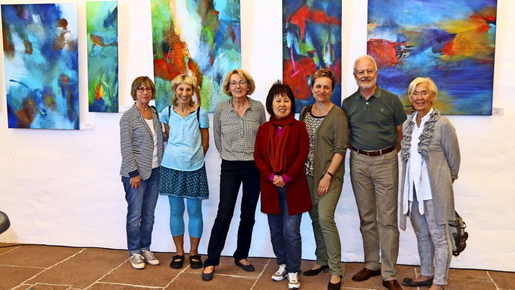 Ausstellung in Heimsheim: Zusammen sind sie Kunst