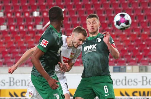 Der VfB Stuttgart hat die Partie gegen den FC Augsburg gewonnen. Foto: Pressefoto Baumann
