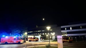 Stuttgart-Bad Cannstatt: Brand in Patientenzimmer im Robert-Bosch-Krankenhaus