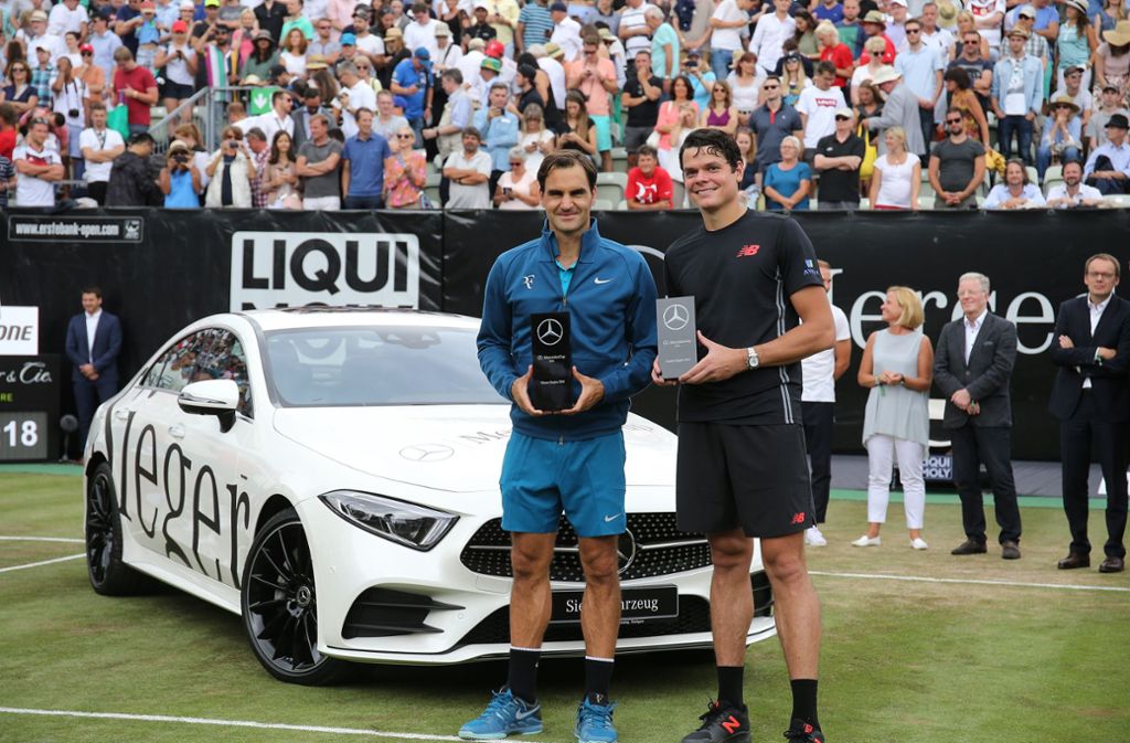 Milos Raonic gehört zu den Topfavoriten auf den Titel. Der 28-jährige Kanadier unterlag im Vorjahr Maestro Federer im Endspiel auf dem Killesberg.
