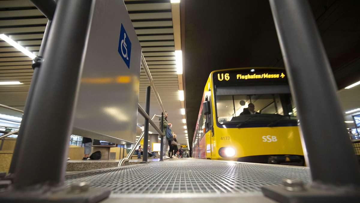Stadtbahnverkehr in Stuttgart: SSB rüsten Haltestellen behindertengerecht nach