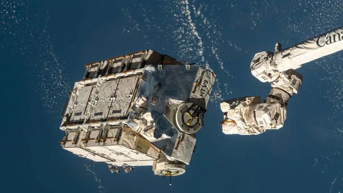 ISS-Teil im Atlantik abgestürzt