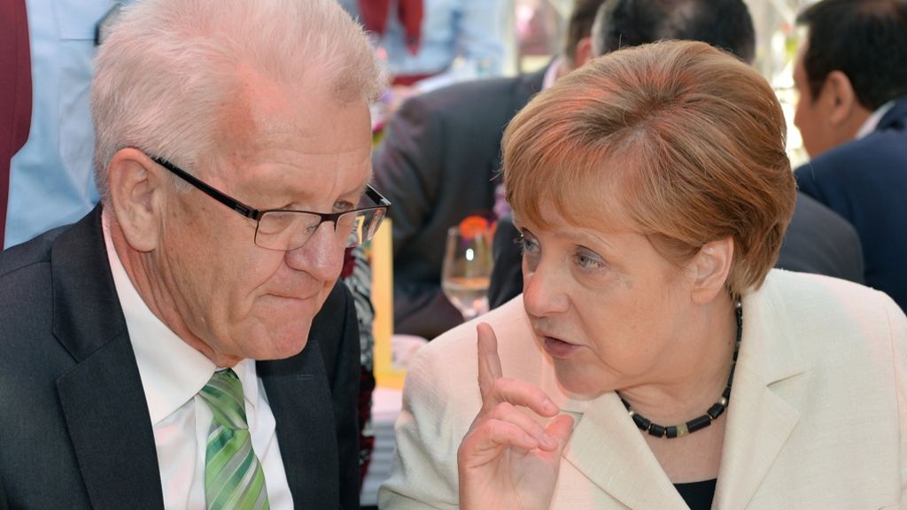 Schwarz-Grün und Gauck-Nachfolge: Flirten Kretschmann und Merkel?