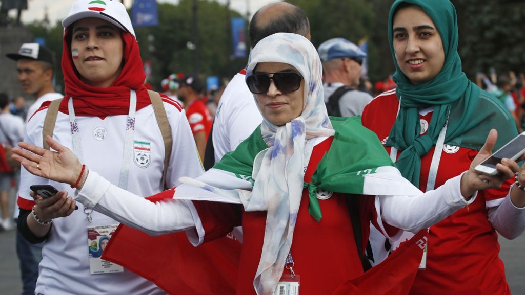 WM 2018: Irans Frauen dürfen zum Public Viewing ins Stadion