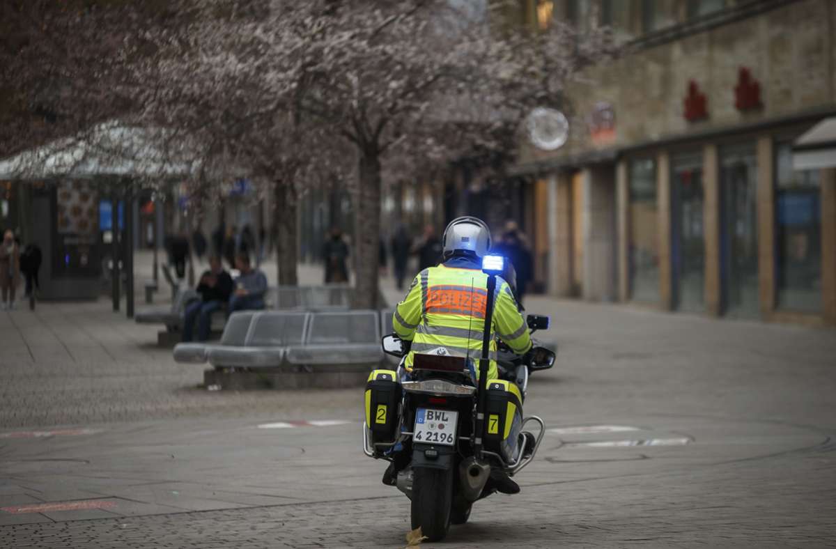 Polizei im Einsatz