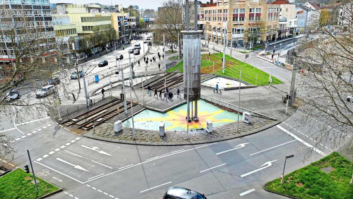 Wilhelmsplatz in Bad Cannstatt: Warum der  Verkehrsknoten als Schandfleck gilt