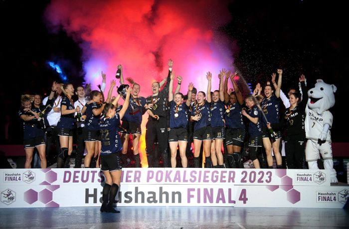 Bietigheimer Handballerinnen feiern Hattrick im DHB-Pokal