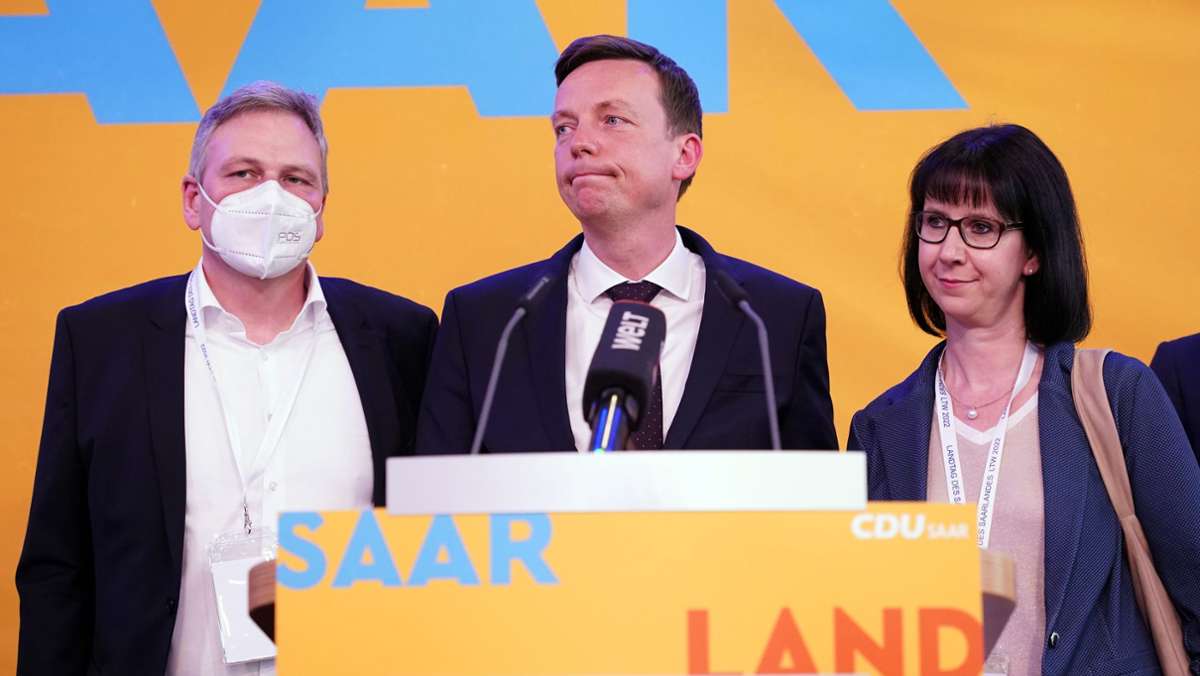 Nach Wahlniederlage im Saarland: CDU-Chef Tobias Hans gibt Parteivorsitz ab