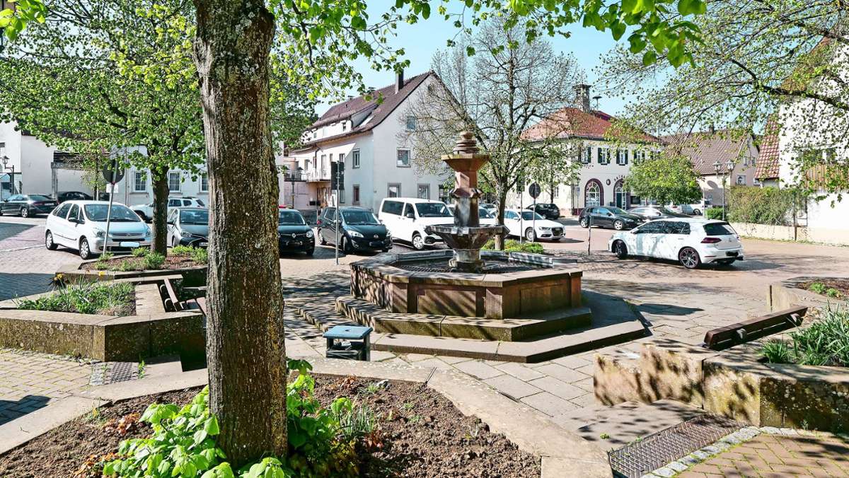 Marktplatz Friolzheim: Die beste Lösung soll es sein