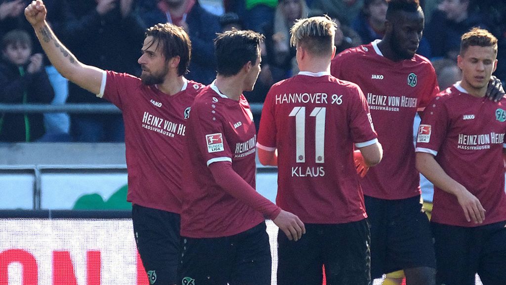 2. Fußball-Bundesliga: Harnik schießt Hannover 96 näher an den VfB