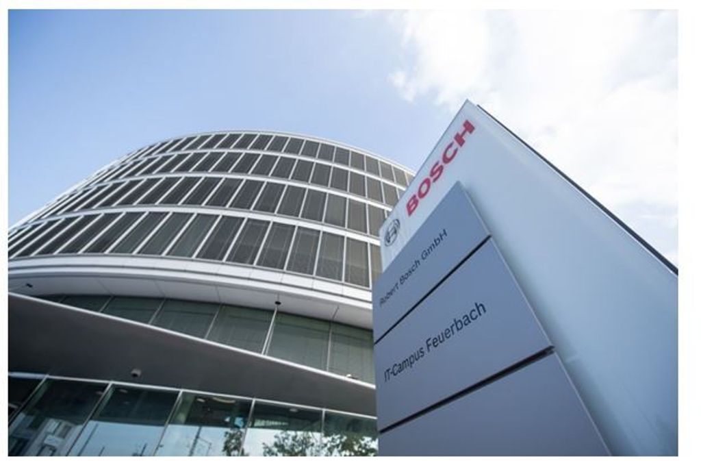 Im neuen fünfstöckigen IT-Campus in Stuttgart-Feuerbach laufen die Fäden der weltweiten Bosch-IT zusammen. Rund 2000 Mitarbeiter arbeiten in dem Neubau.