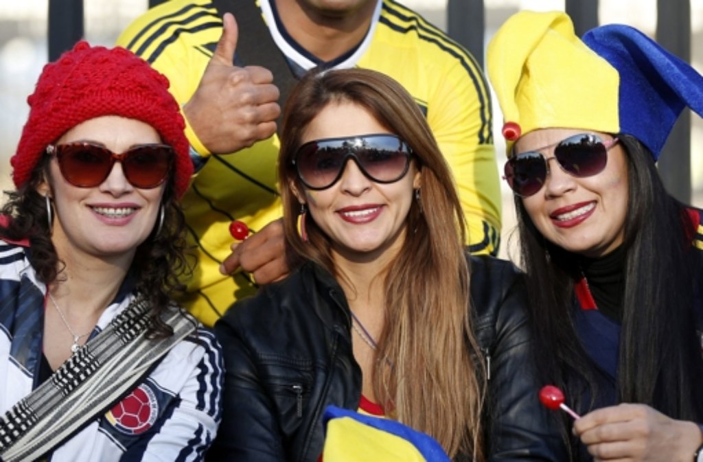 Bei der Copa America in Chile geben die Fans alles für ihre Teams.