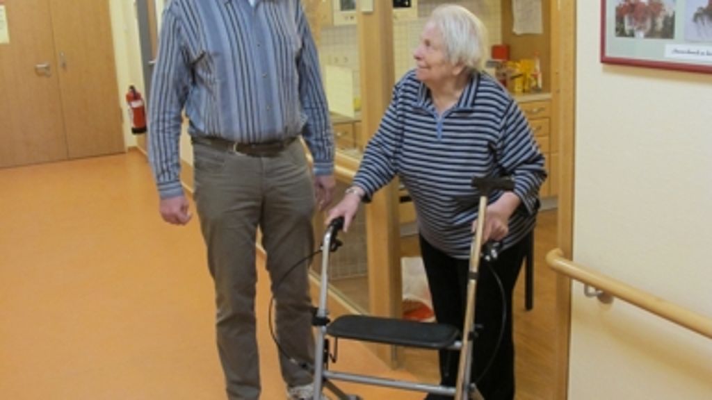 Altenpflege: Marco Heinz möchte etwas vom Leben  festhalten