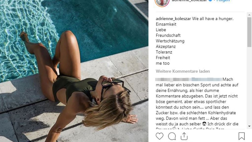 Adrienne Koleszár: Deutschlands schönste Polizistin zeigt sich auf Instagram