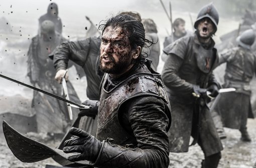 Der Kampf geht nicht ewig: Kit Harington in einer Szene von „Game of Thrones“. Foto: AP/HBO