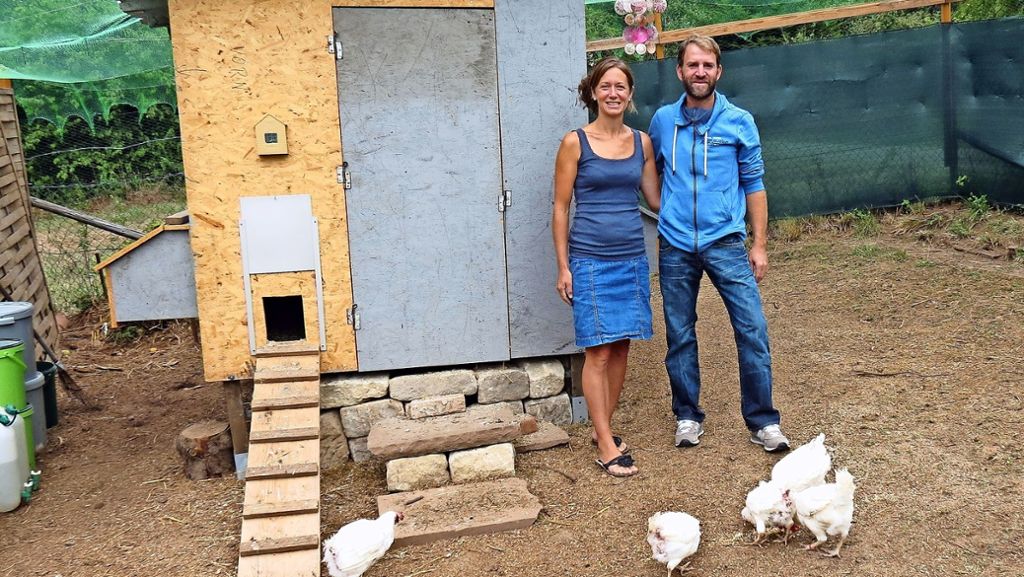  Eine Familie aus Stuttgart-Degerloch hat 25 Hühner vor dem Schredder gerettet. Doch die Spaziergänger im Ramsbachtal reagieren gar nicht begeistert – und rufen die Polizei. 