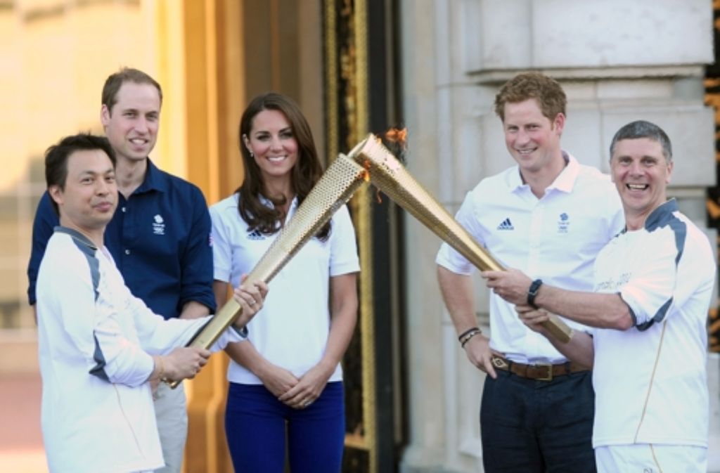 Juli/August 2012: William und Kate absolvieren als Botschafter der Olympischen Spiele zahlreiche Auftritte.