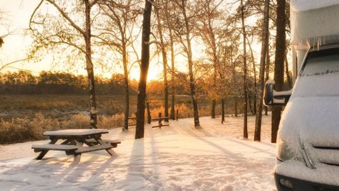 Die schönsten Campingplätze im Winter in Deutschland