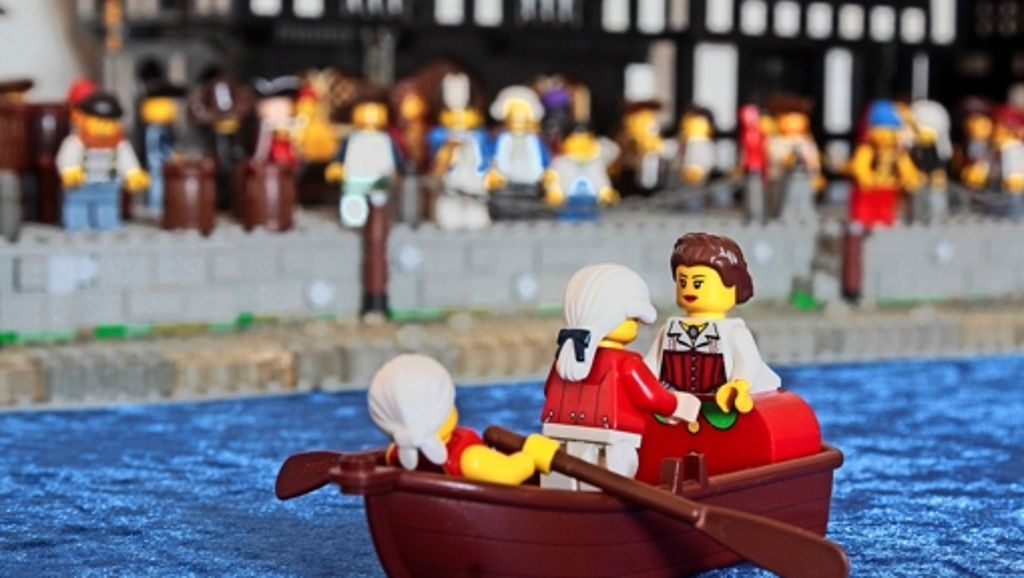 Ausstellung im  Ludwigsburger Schloss: Eine bunte, heile Lego-Welt