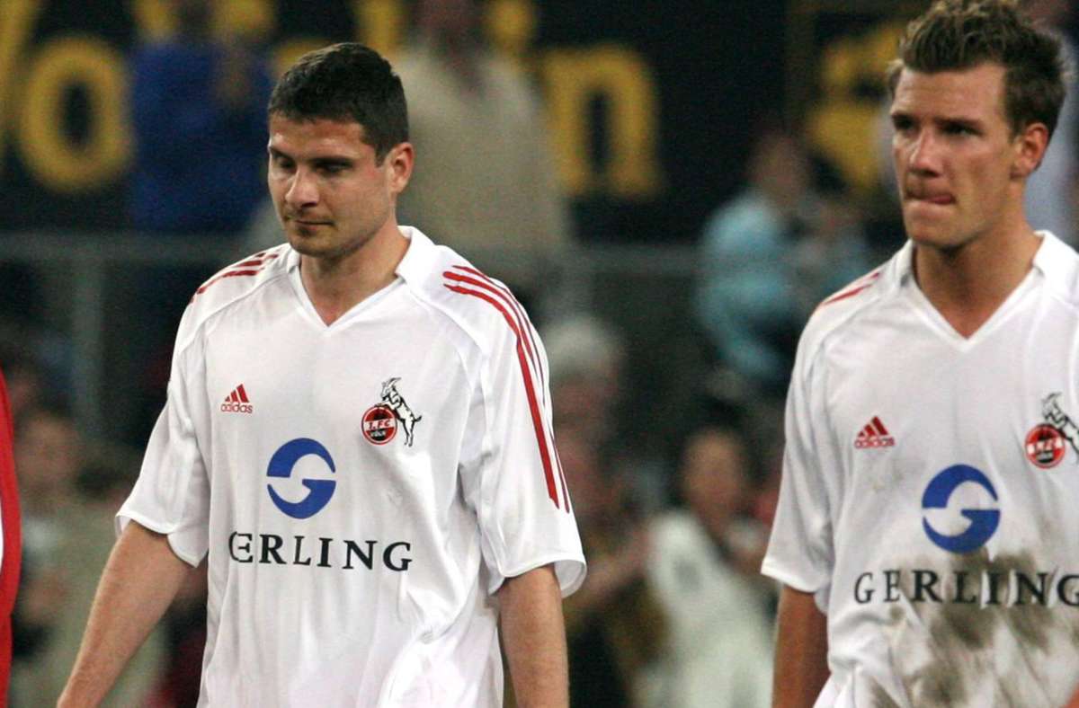 Imre Szabics Der Ungar (li.) stürmte in der Saison 2005/2006 für den FC, er hatte den VfB trotz laufenden Vertrags verlassen, weil Kevin Kuranyi im Sturm gesetzt war. In Stuttgart hatte Szabics zwischen 2003 und 2005 in 49 Spielen 14 Tore erzielt.