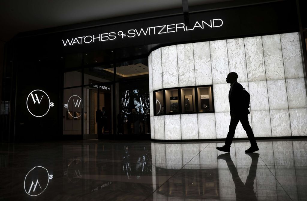 ... hochwertige Uhren aus der Schweiz können im Hutson Yards gekauft werden.