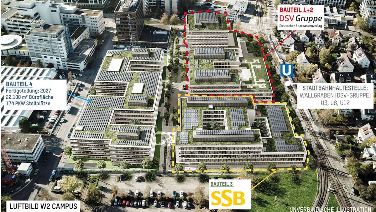 Nachhaltiges Gebäude in Möhringen: Modern und klimaneutral: SSB mieten neue Zentrale