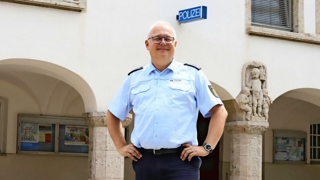 Kommissarischer Polizeichef in Fellbach: Warum nahe der B 14 mehr eingebrochen wird