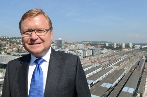 Manfred Leger ist der neue Herr über Stuttgart 21. Er fordert mehr Kooperation der Projektpartner. Foto: dpa