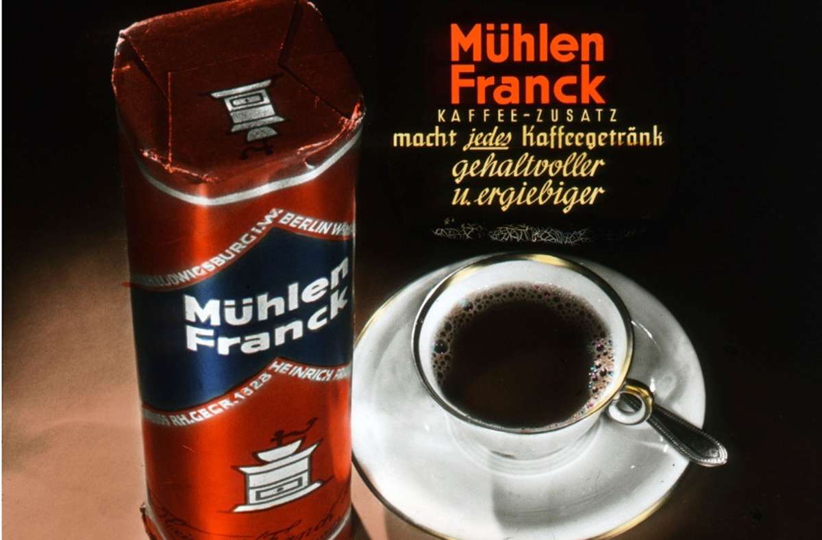 Der mit der Kaffeemühle: Mühlen-Franck (zwischen 1933 und 1945.