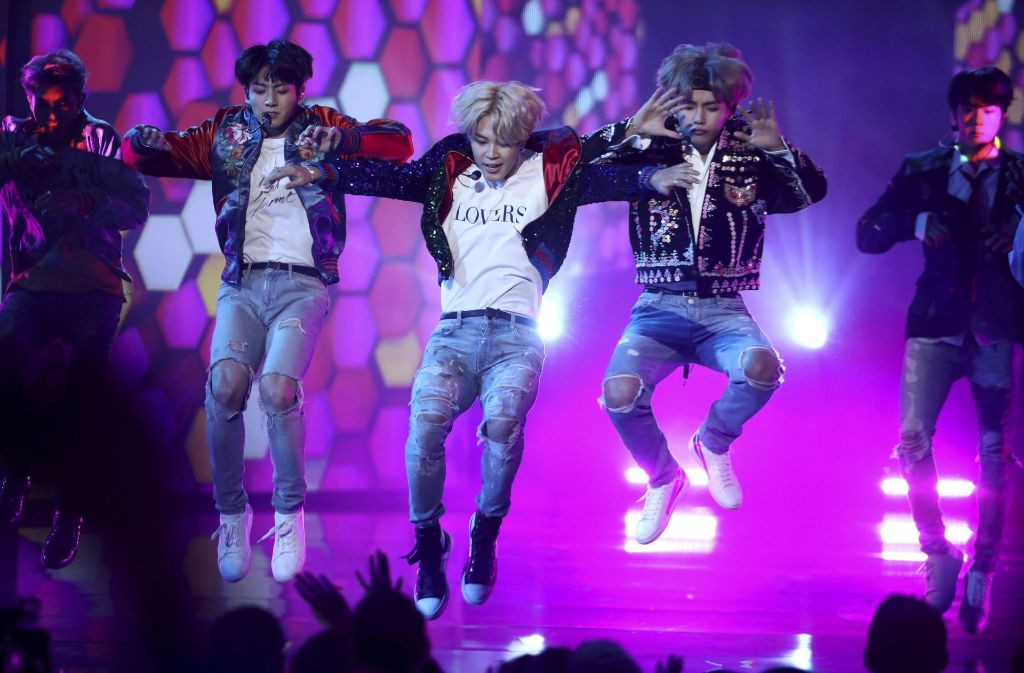 Comeback der Boybands? Die koreanische Jungs-Truppe BTS könnte ein Revival anstoßen, so lässig war ihr Auftritt bei den American Music Awards.