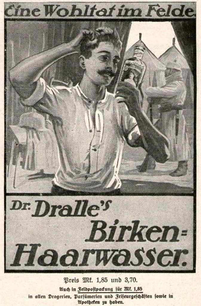 Haarwasser, 1916