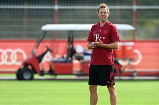 Sein Champions-League-Debüt für die Bayern steht an: Julian Nagelsmann. Foto: AFP/CHRISTOF STACHE