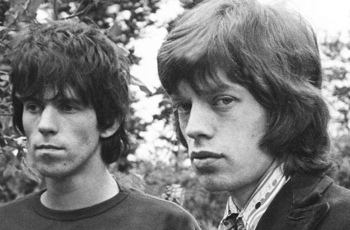 Keith Richards und Mick Jagger, eines der besten Songwriter-Teams der Welt. Also, nach Lennon/McCartney.