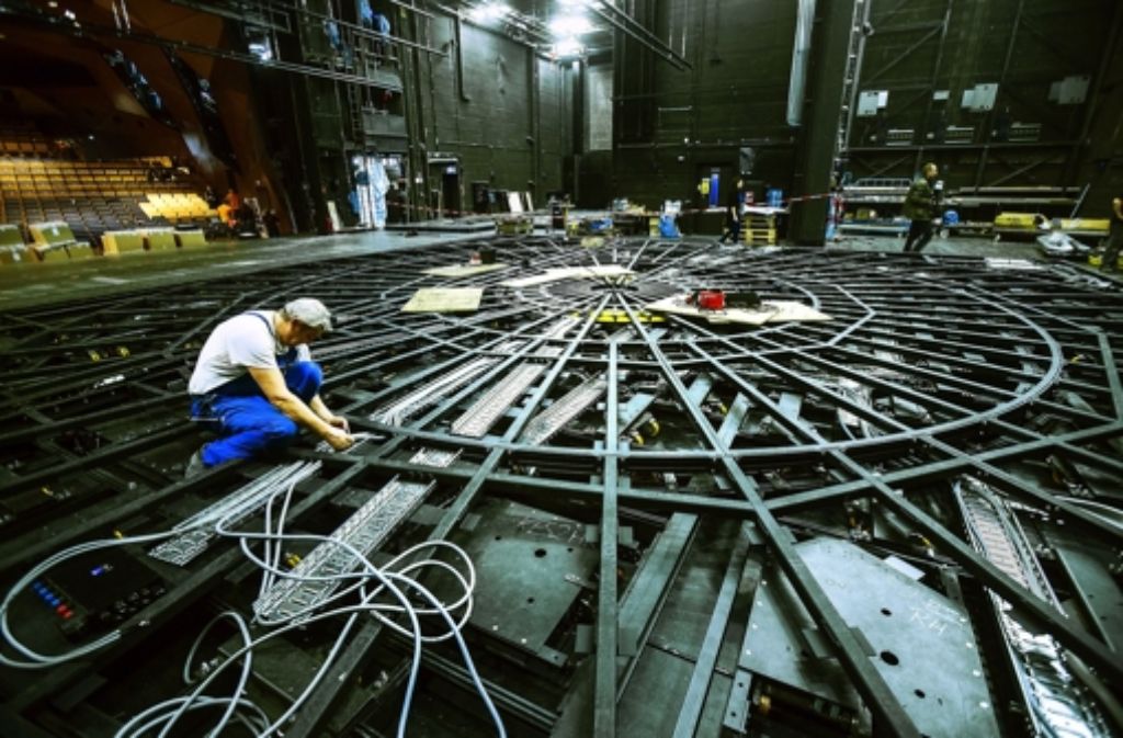 Die Bühnentechnik im Schauspielhaus ist komplex – und renitent.
