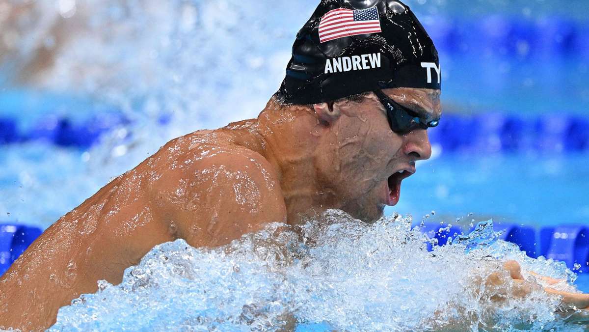 Michael Andrew bei Olympia 2021: Ohne Maske zum Interview: US-Schwimmerpolarisiert weiter