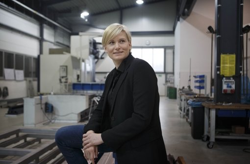 Die neue Obermeisterin Sandra Wolf führt eine Maschinenbaufirma. Foto: Gottfried Stoppel