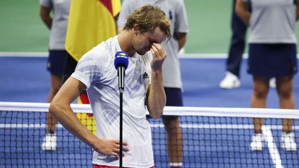 Finale der US Open: Alexander Zverev verliert – Tränen nach geplatztem Titel-Traum