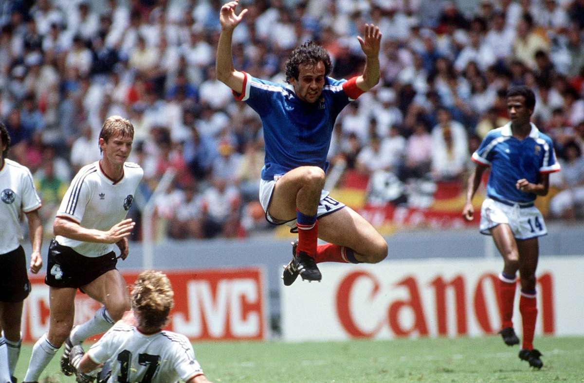 Michel Platini war der Star der französischen Mannschaft bei der EM 1984 – so viele Tore wie er erzielte bisher niemand bei einer Europameisterschaft. Foto: aumann