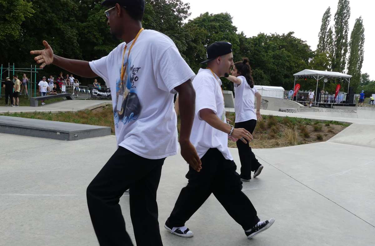 Die Veranstalter haben versucht, möglichst viele Ausdrucksformen der Jugendkultur unterzubringen – darunter auch Hip-Hop-Dance.