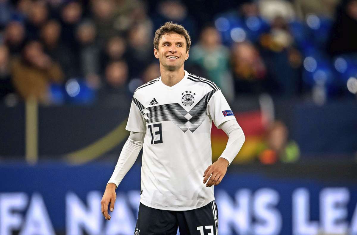 Zurück im Kreis der DFB-Elf: Weltmeister Thomas Müller