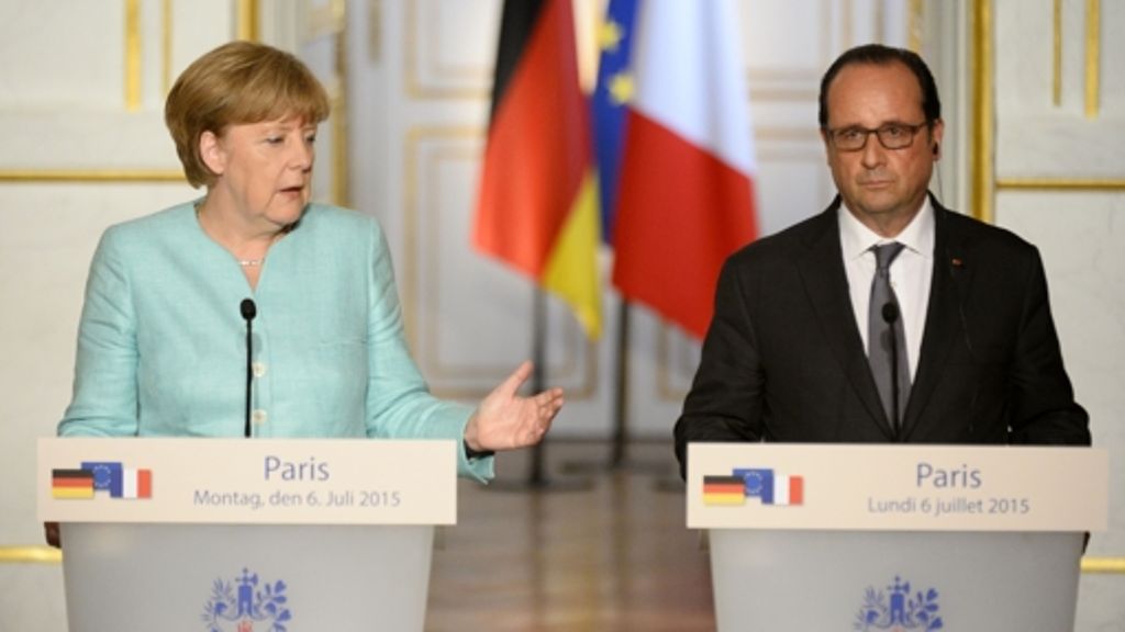 Griechenland-Krise: Merkel und Hollande verlangen schnelle Vorschläge Griechenlands