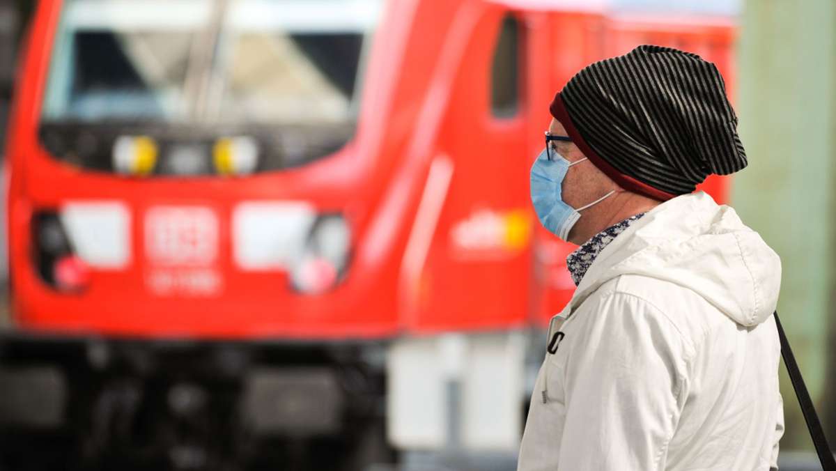 Verletzung der Maskenpflicht: Deutsche Bahn will  selbst keine Bußgelder verhängen