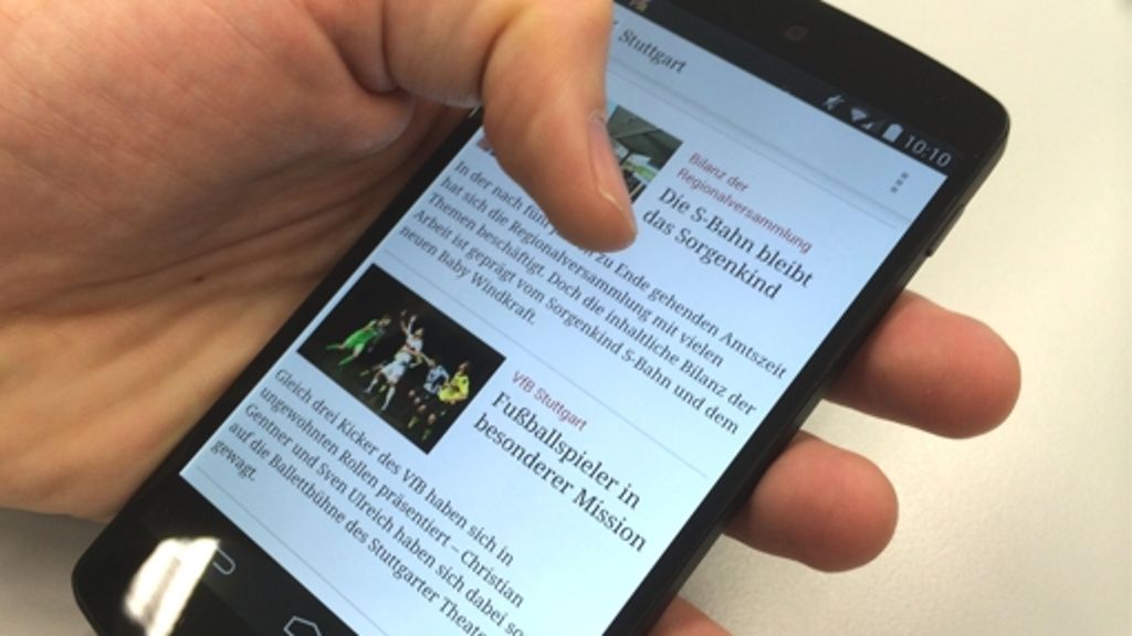 App der Stuttgarter Zeitung: Schöner, schneller, besser