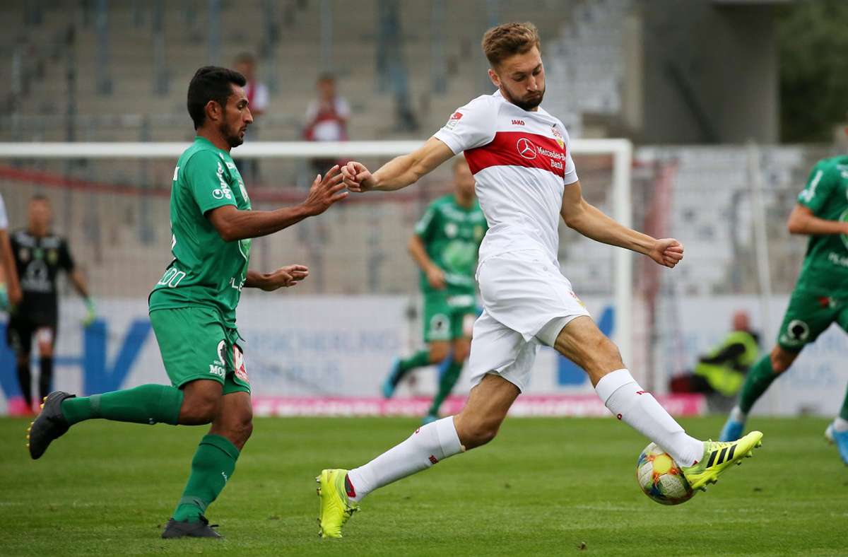 Nathaniel Philipps sammelte beim VfB Spielpraxis. Er kam auf Leihbasis vom FC Liverpool.