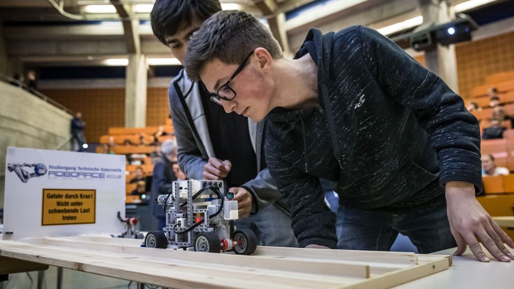 Robotics in Stuttgart: Mit Technik und Kreativität auf die Zielgerade