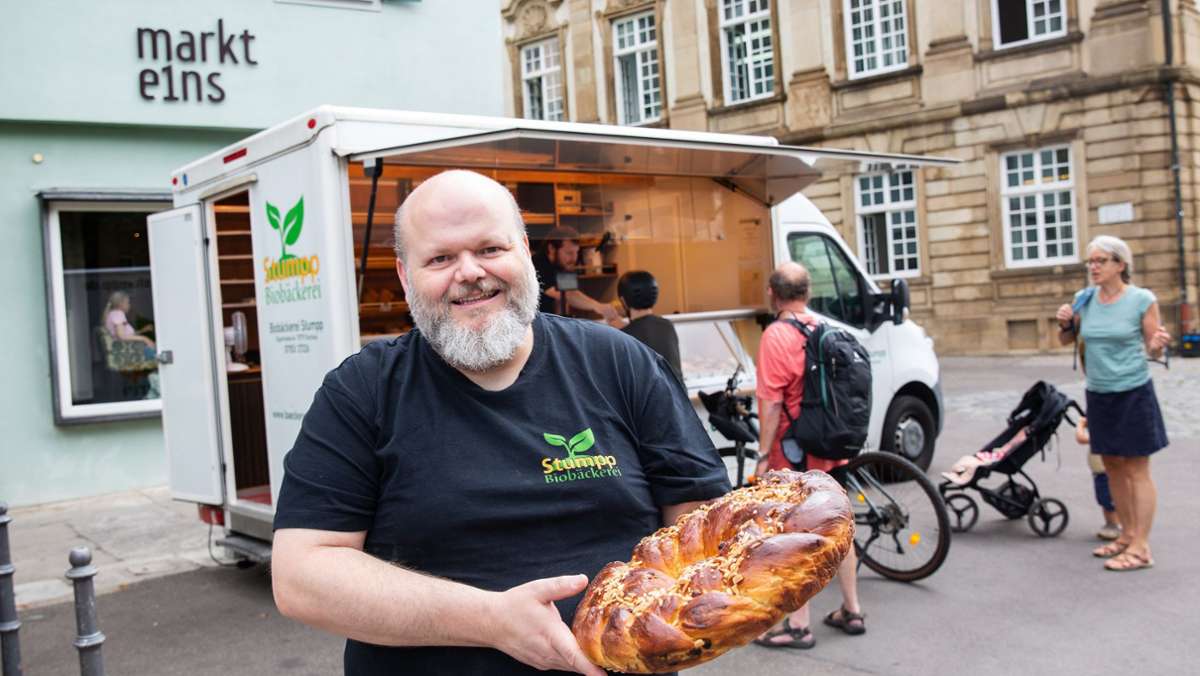 Marktzeit in Esslingen: Biobäcker aus Leidenschaft